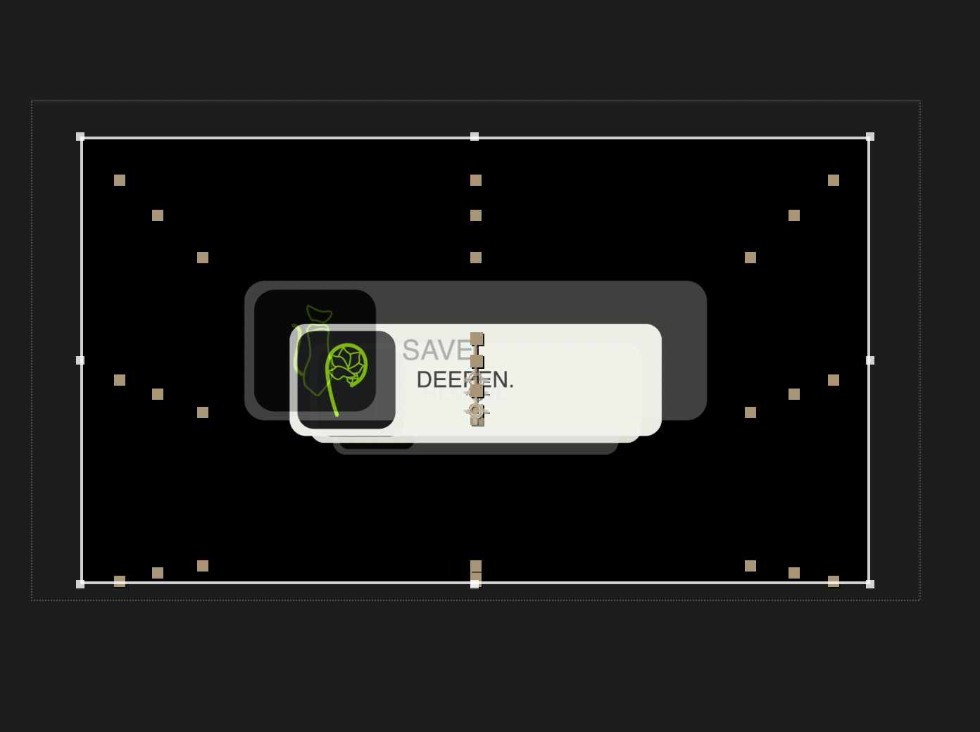 After Effects Save card composition
