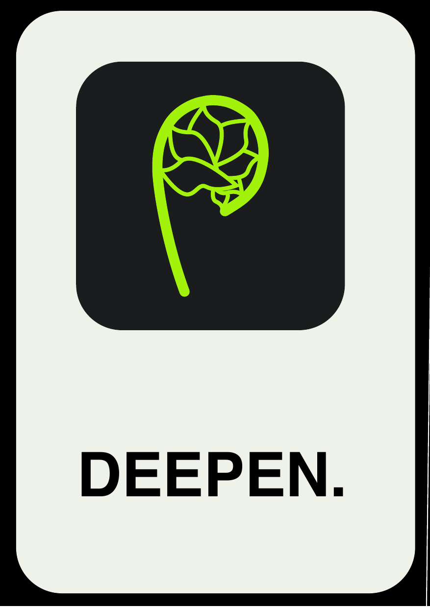 PlanT. Deepen function card