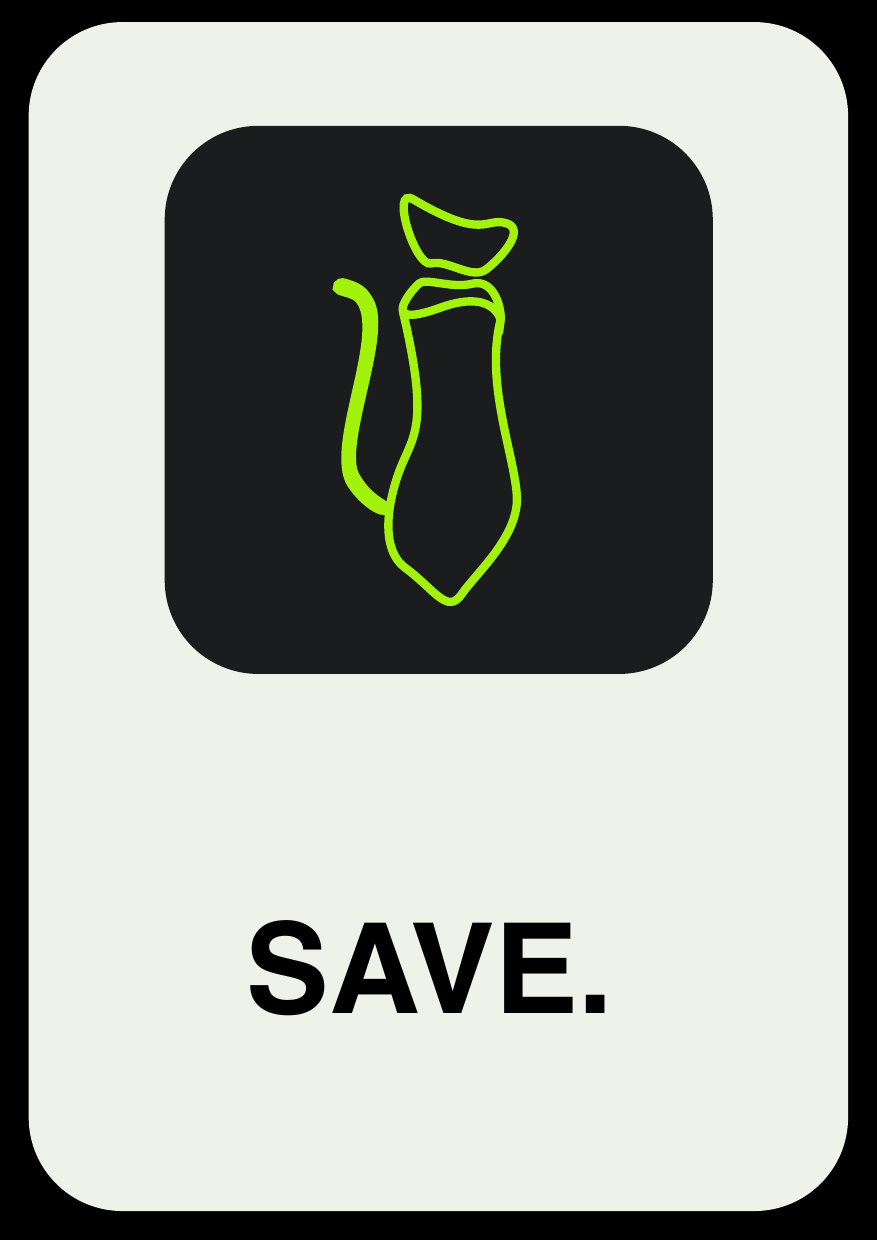 PlanT. Save function card