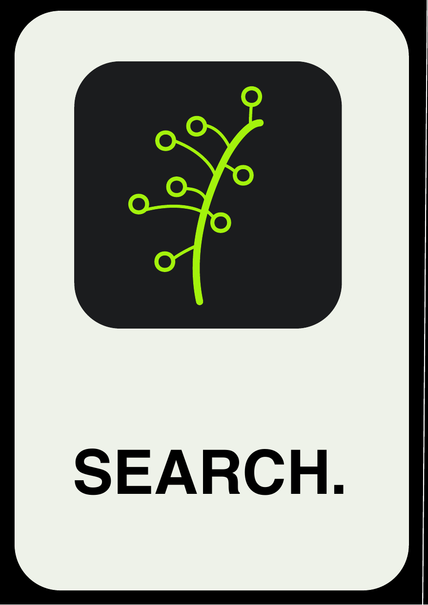PlanT. Search function card