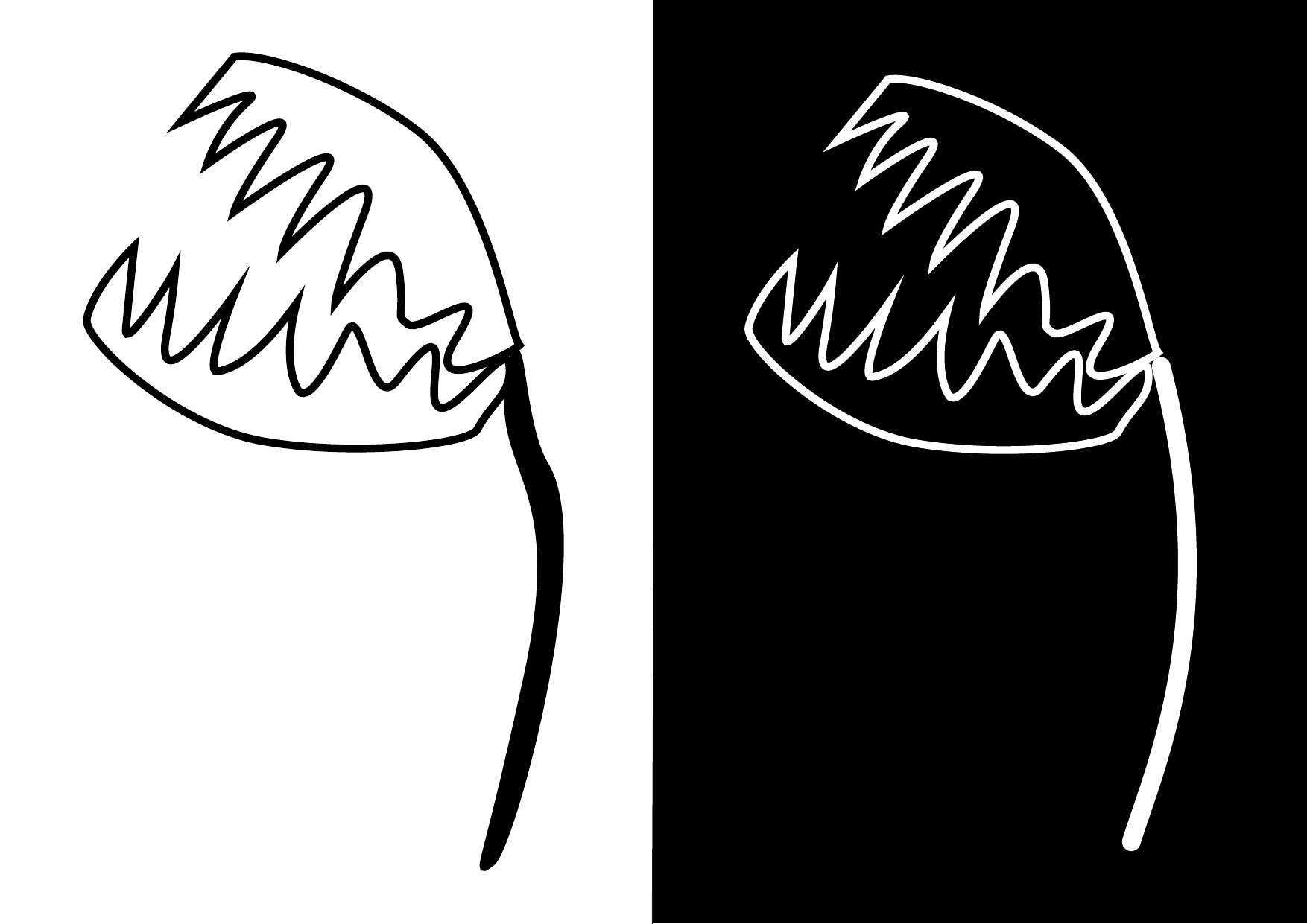 Plant simple mark study 02