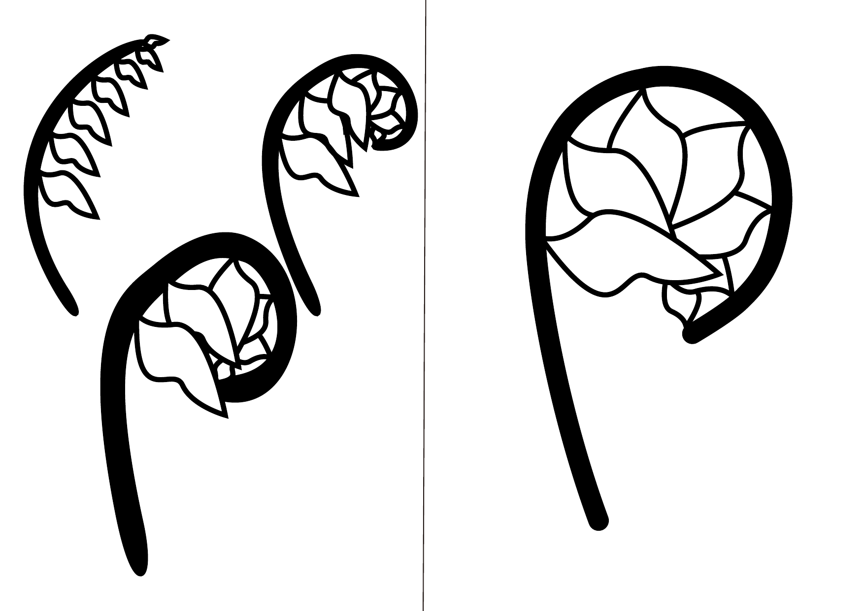 Plant simple mark study 05